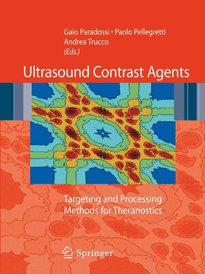 cover image of Ultrasound contrast agents
